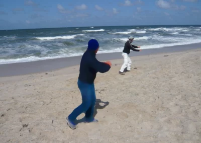 Taijiquan am Strand von Sylt